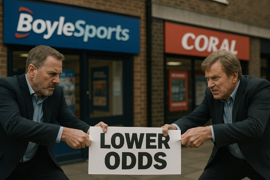 Bookmakers fighting for lower odds