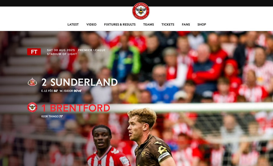 Sunderland vs Brentford