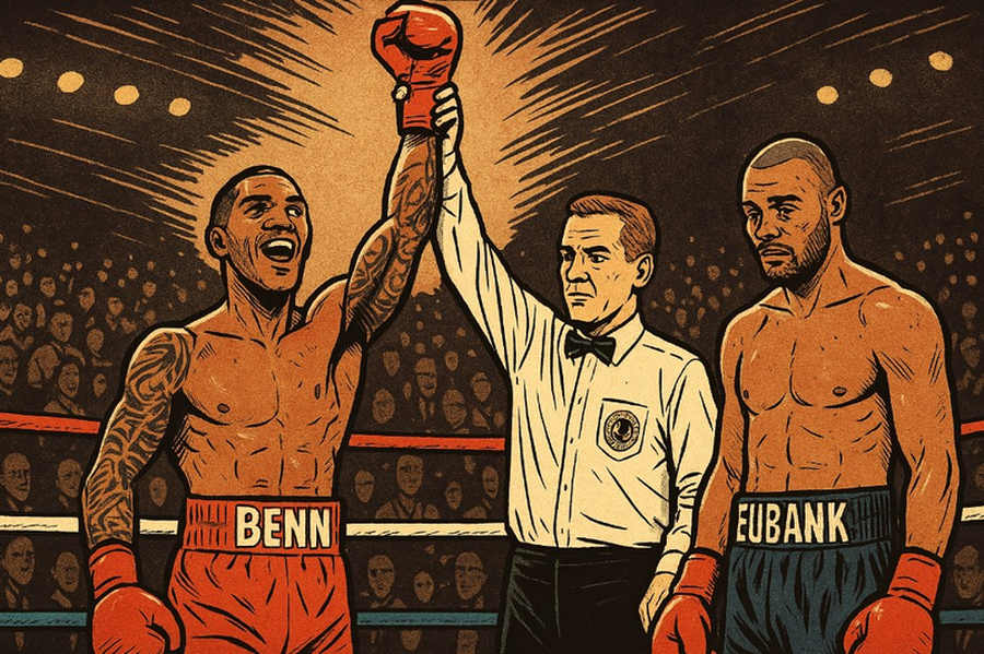 Benn beats Eubank jnr