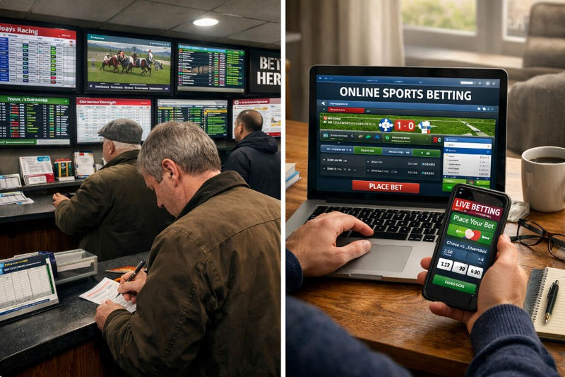 Bookmakers Shops vs Online Betting