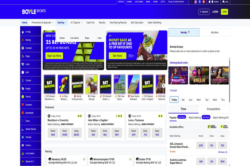 Boylesports Review