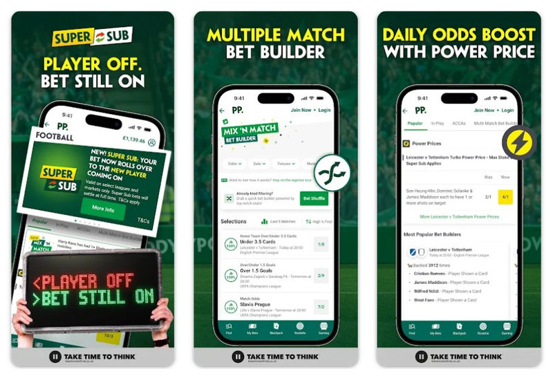 Paddy Power App