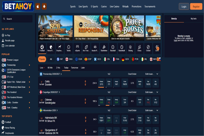 Bet Ahoy Sportsbook Review