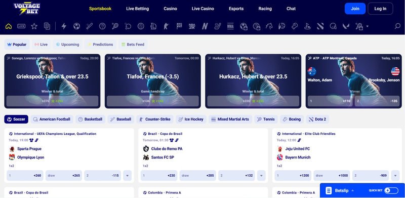Voltage Bet Sportsbook